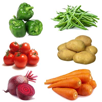 "Vegetables -  Combo6 ( 6 Products) - Click here to View more details about this Product